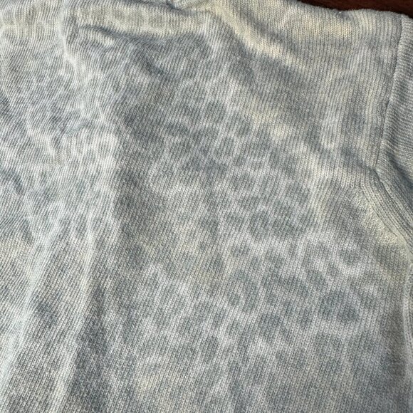 VINTAGE BABY GAP Leopard Cheetah Print Cardigan Sweater Size 12-24 Months - Picture 7 of 7